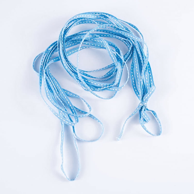 0.5cm Polyester Dotted Flos Packaging Webbing